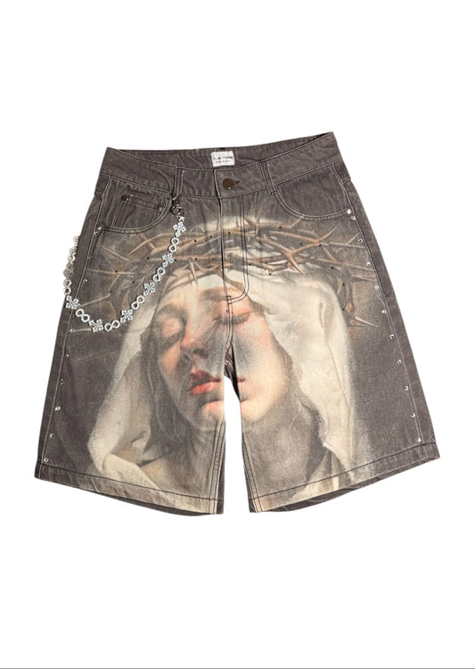 St. Catherine Studded Shorts