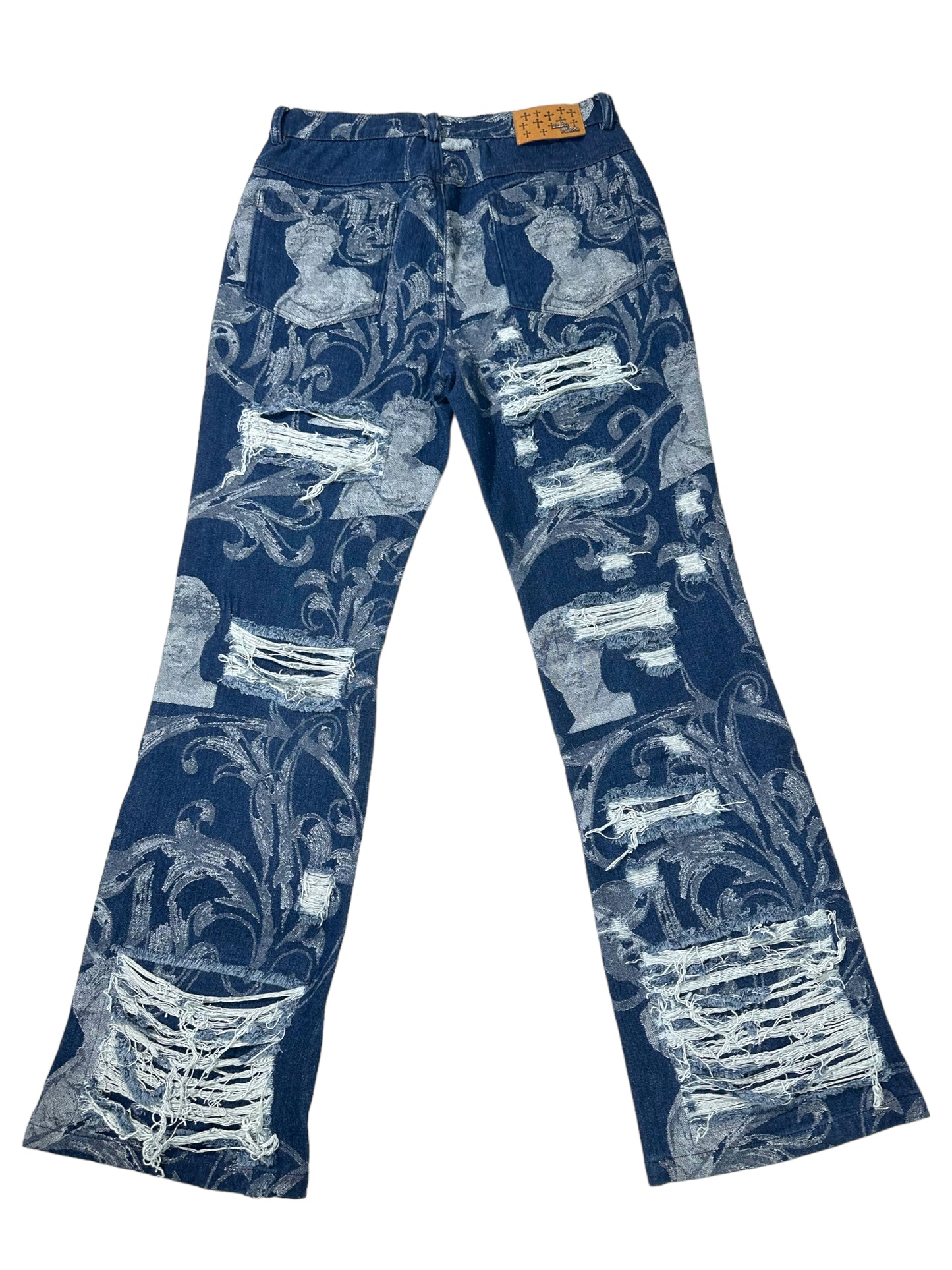 Renaissance Distressed Denim *Ready To Ship*